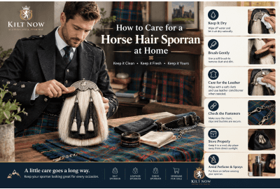 How to Care for a Horse Hair Sporran at Home