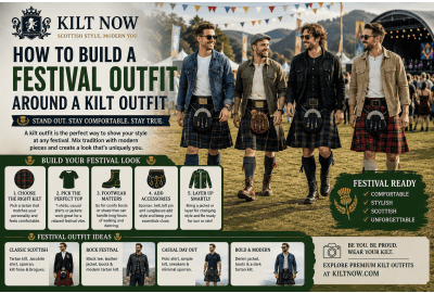 How to Build a Festival Outfit Around a Kilt Outfit