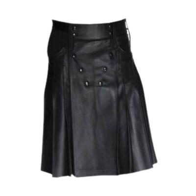 Women Leather Kilts