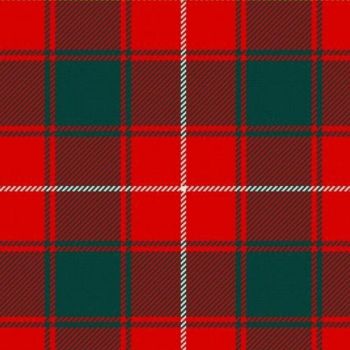Clan MacPhee Red Modern Tartan