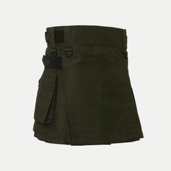 Green Women Utility Kilt