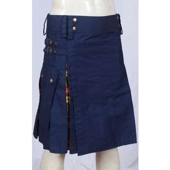 Blue Buchanan Tartan Hybrid Kilt