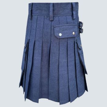 denim kilt