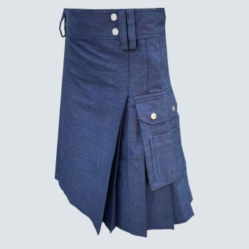 denim kilt