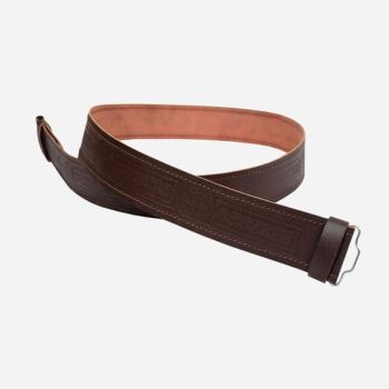 Brown Scottish Traditional Kilt Belt Buckle