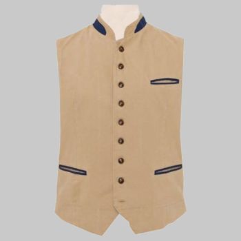 Canvas Austrian Tirol Waistcoat Siege Made To Measure