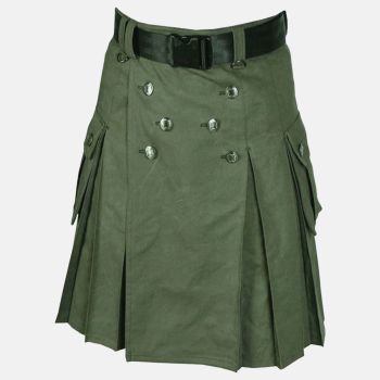 Green Modern Kilt
