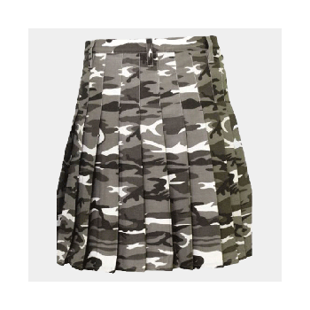 Urban Snow Camouflage Tactical Kilt