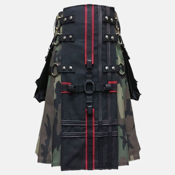 New Style Camouflage Gothic Utility Kilt