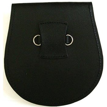 Scottish Three Tassel Leather Sporran
