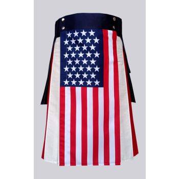 American Flag Hybrid Utility Kilt for Men