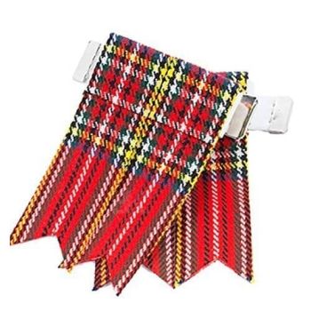 Royal Stewart Kilt Flashes