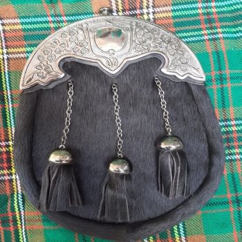 Silver Cantle Full Dress Sporran