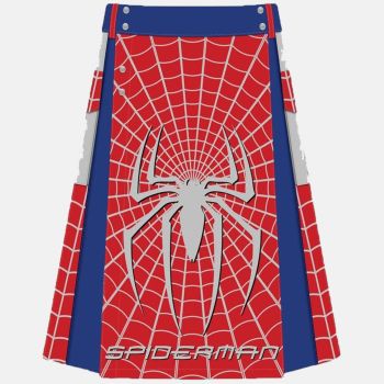 Spiderman Kilt For Men