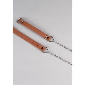 Brown Celtic Embossed Leather Sporran