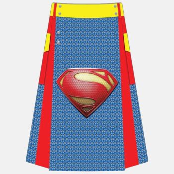 Superman Kilt For Men