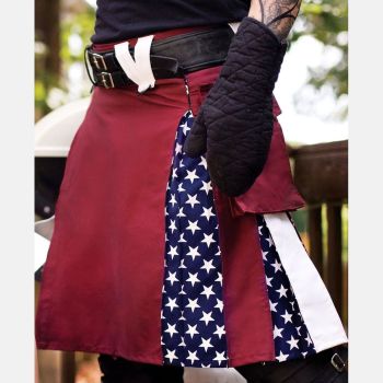 Amerikan Flag Hybrid Utility Kilt For Men