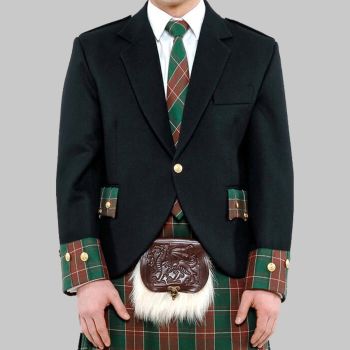 Welsh Argyle Kilt Jacket Waistcoat