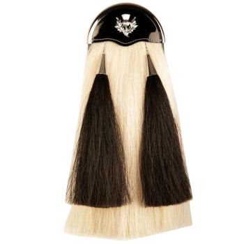 Patent Leather Cantle Horse Hair Sporran