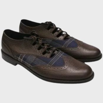 Tartan Ghillie Brogues for Men