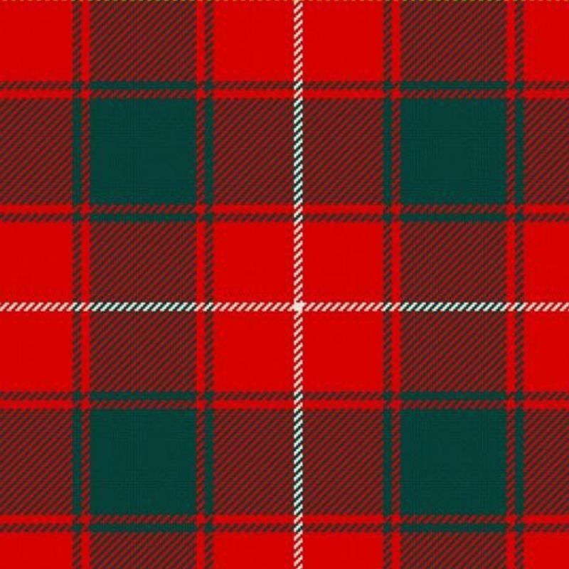 Clan MacPhee Red Modern Tartan