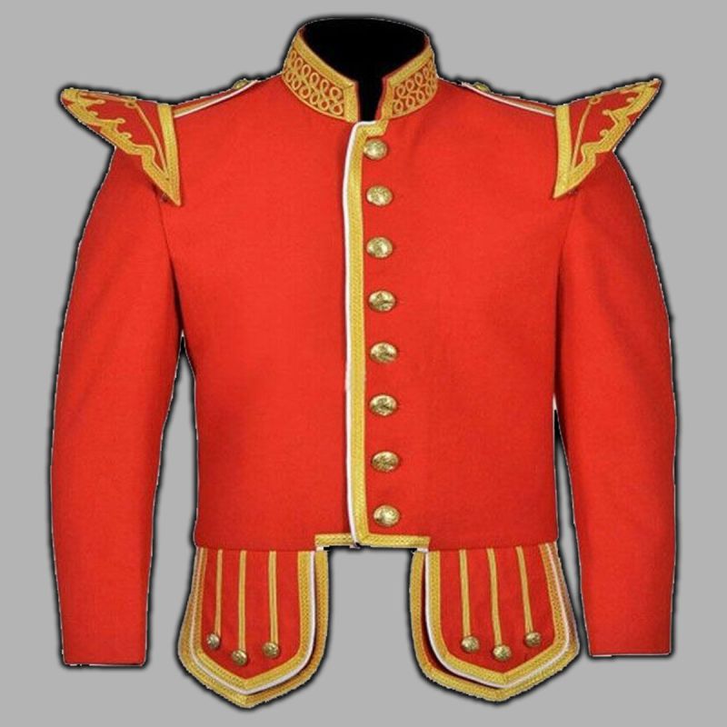 Red Military Drummer Doublet