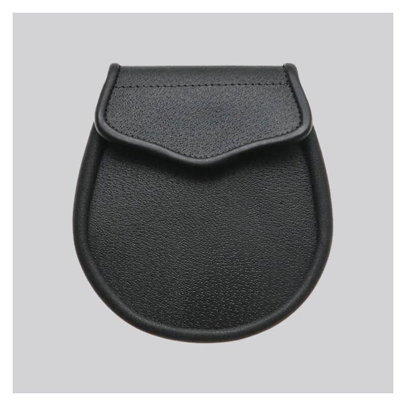 Basic Design Black Leather Sporran