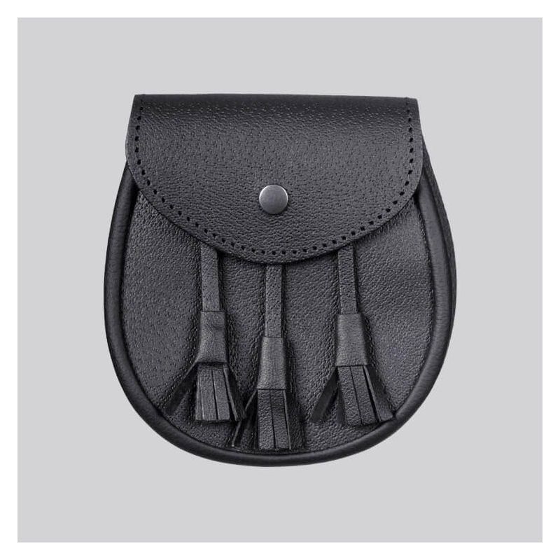 Black Leather Day Sporran