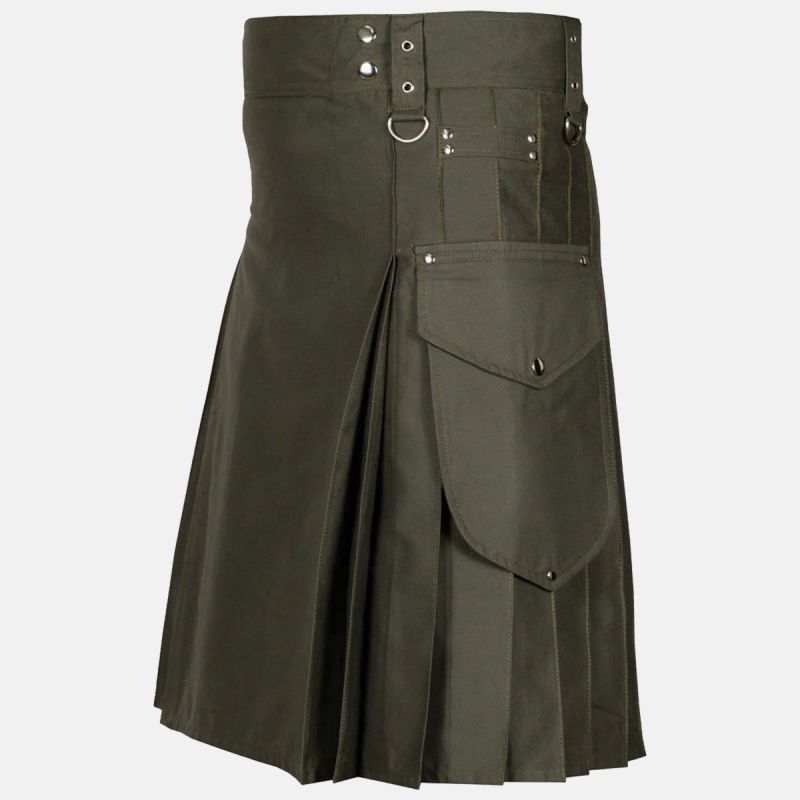 Casual Utility Kilt For Men