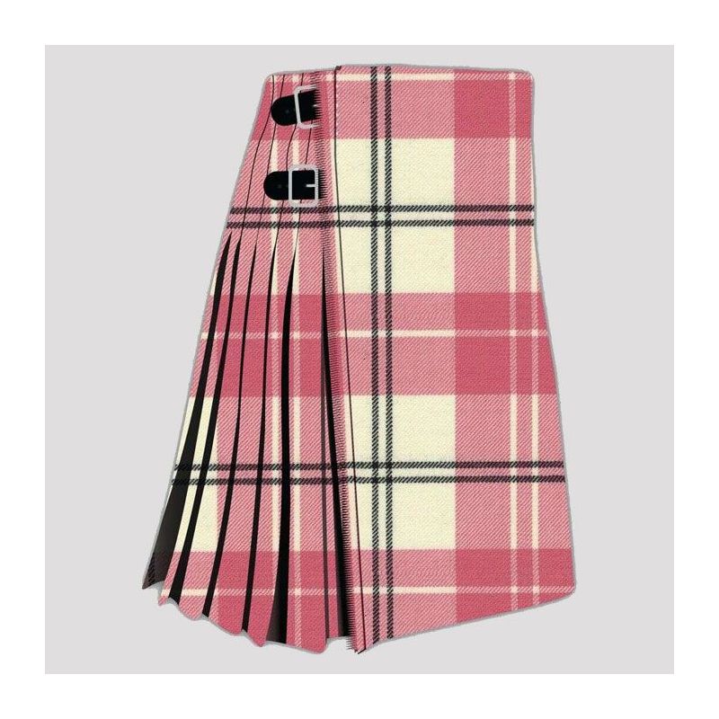 Ailsa Pink Tartan Kilt