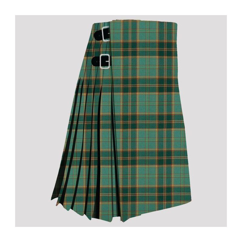 All Ireland Green Tartan Kilt