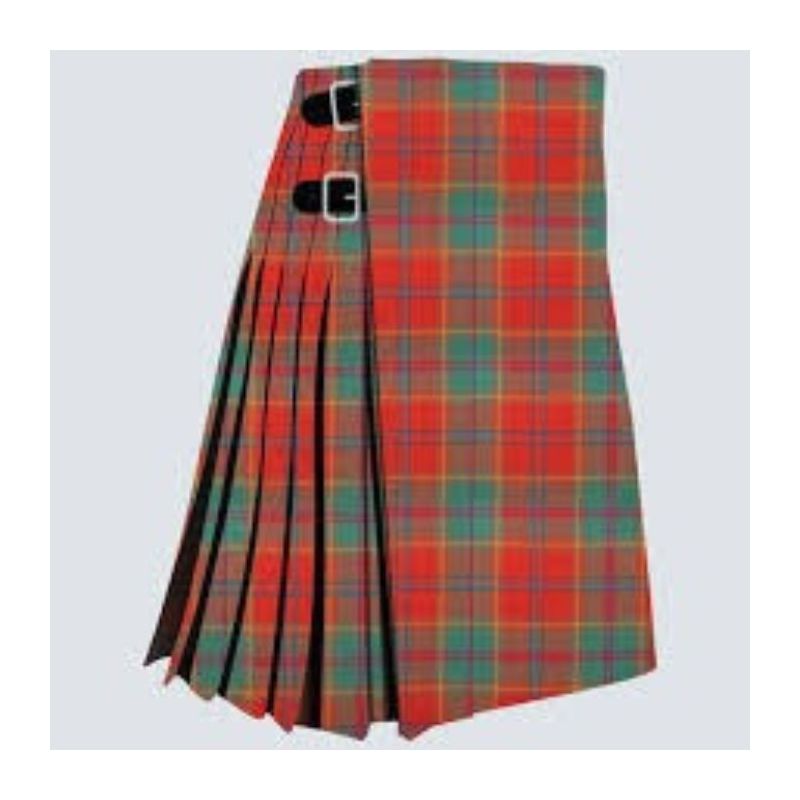 All Ireland Red tartan kilt