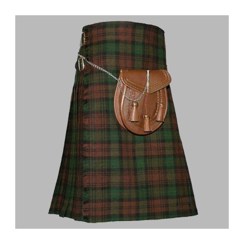 Brown Watch Tartan Kilt