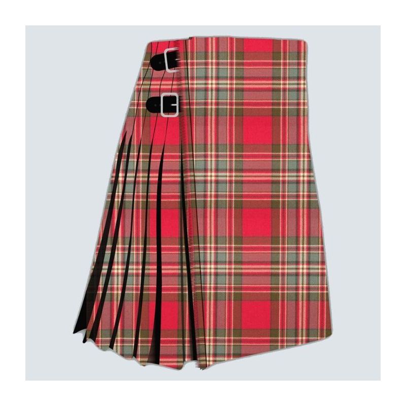 MacFarlane Clan Weathered Tartan kilt