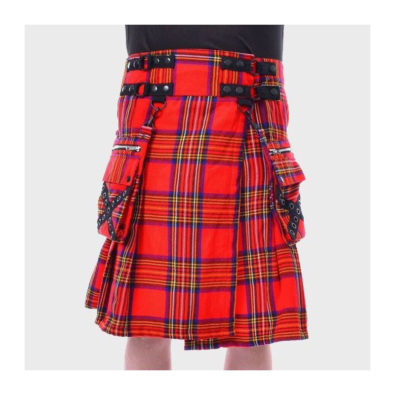 Royal Stewart Tartan Cato Utility Kilt