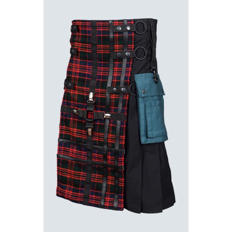 Macdonald Tartan Hybrid Kilt For Men