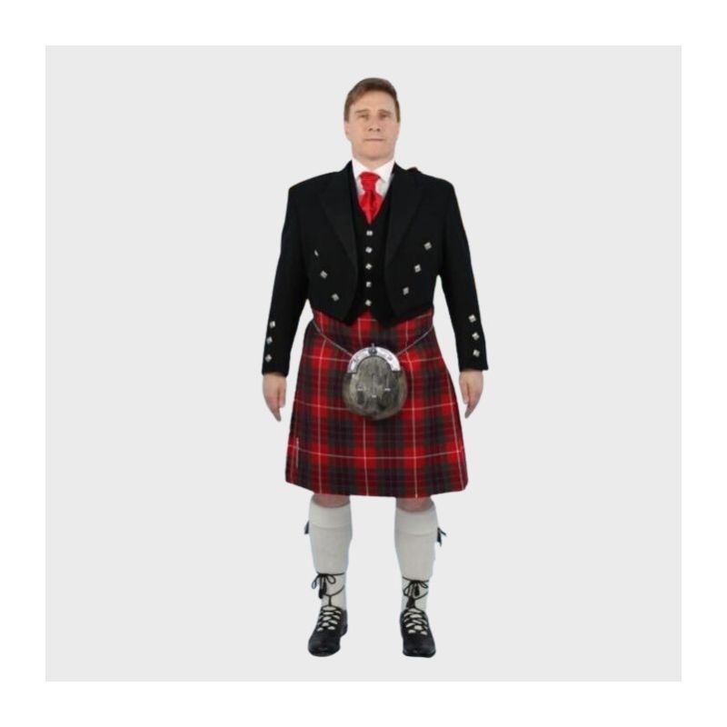 Fraser Red Tartan Kilt Outfit