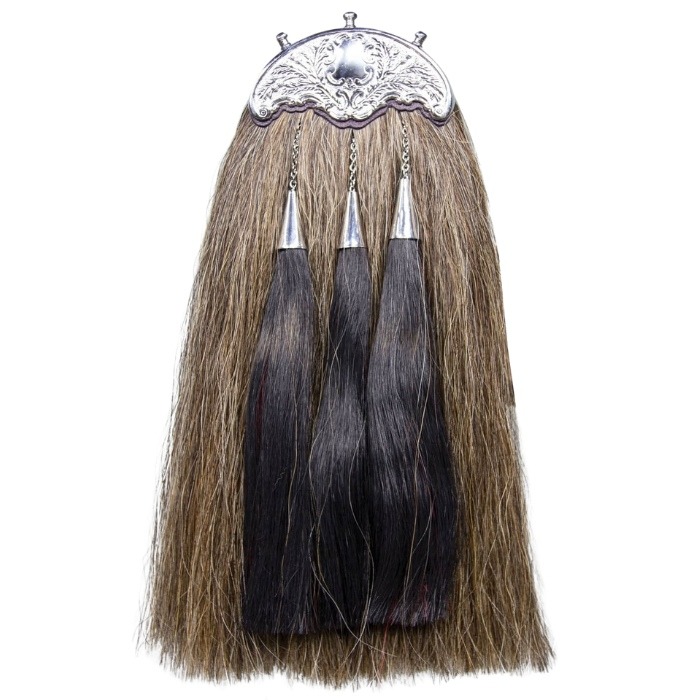 Long Horse Hair Sporran With Tassel