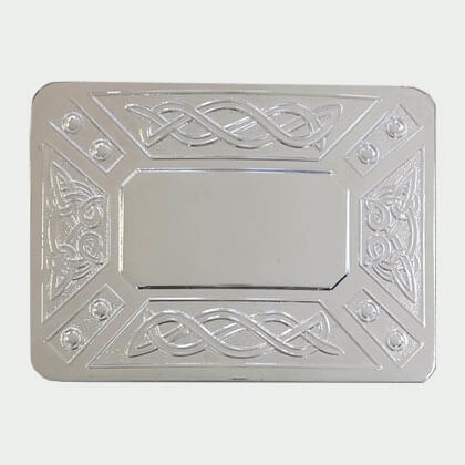Silver Kilt Belt Buckle For Men