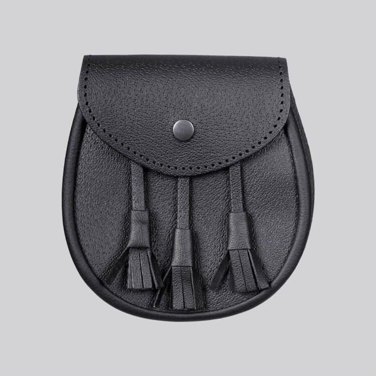 Black Leather Day Sporran