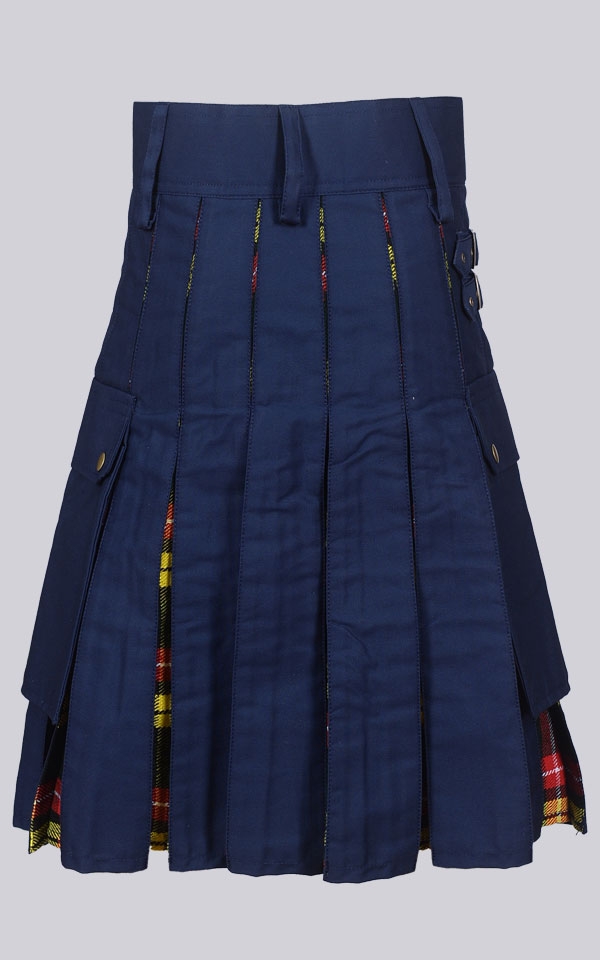 Blue Buchanan Tartan Hybrid Kilt