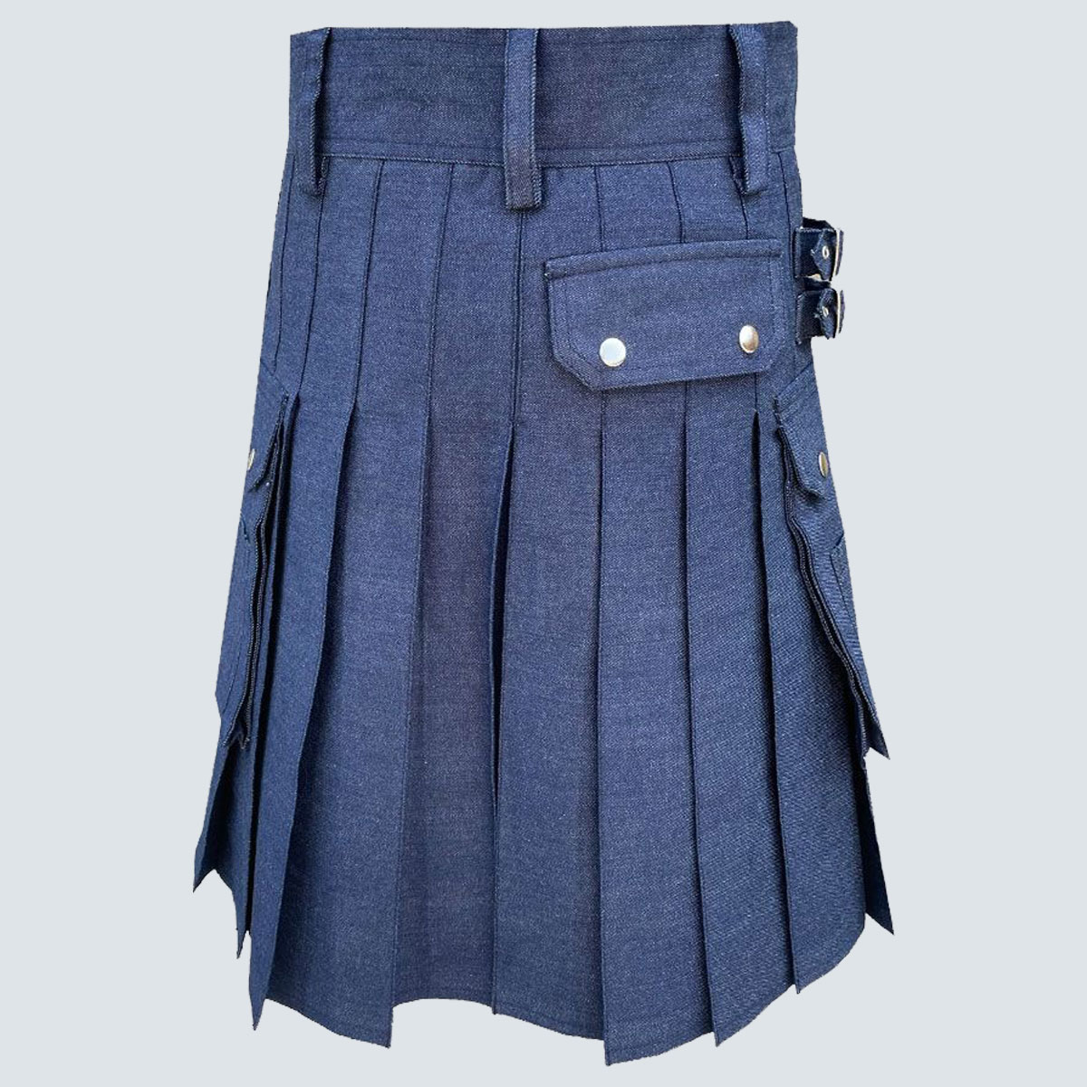 denim kilt