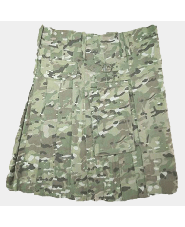 Multicam Tactical Kilt For Men