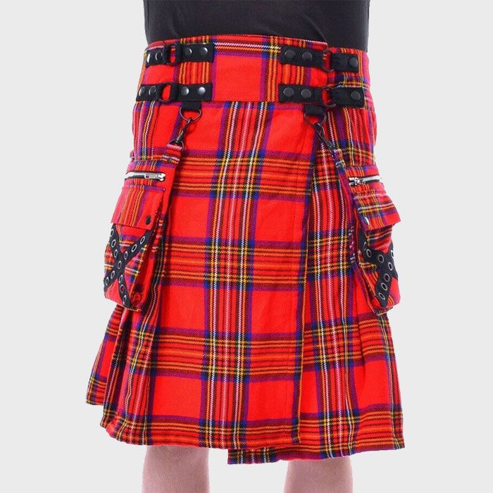 Royal Stewart Tartan Cato Utility Kilt