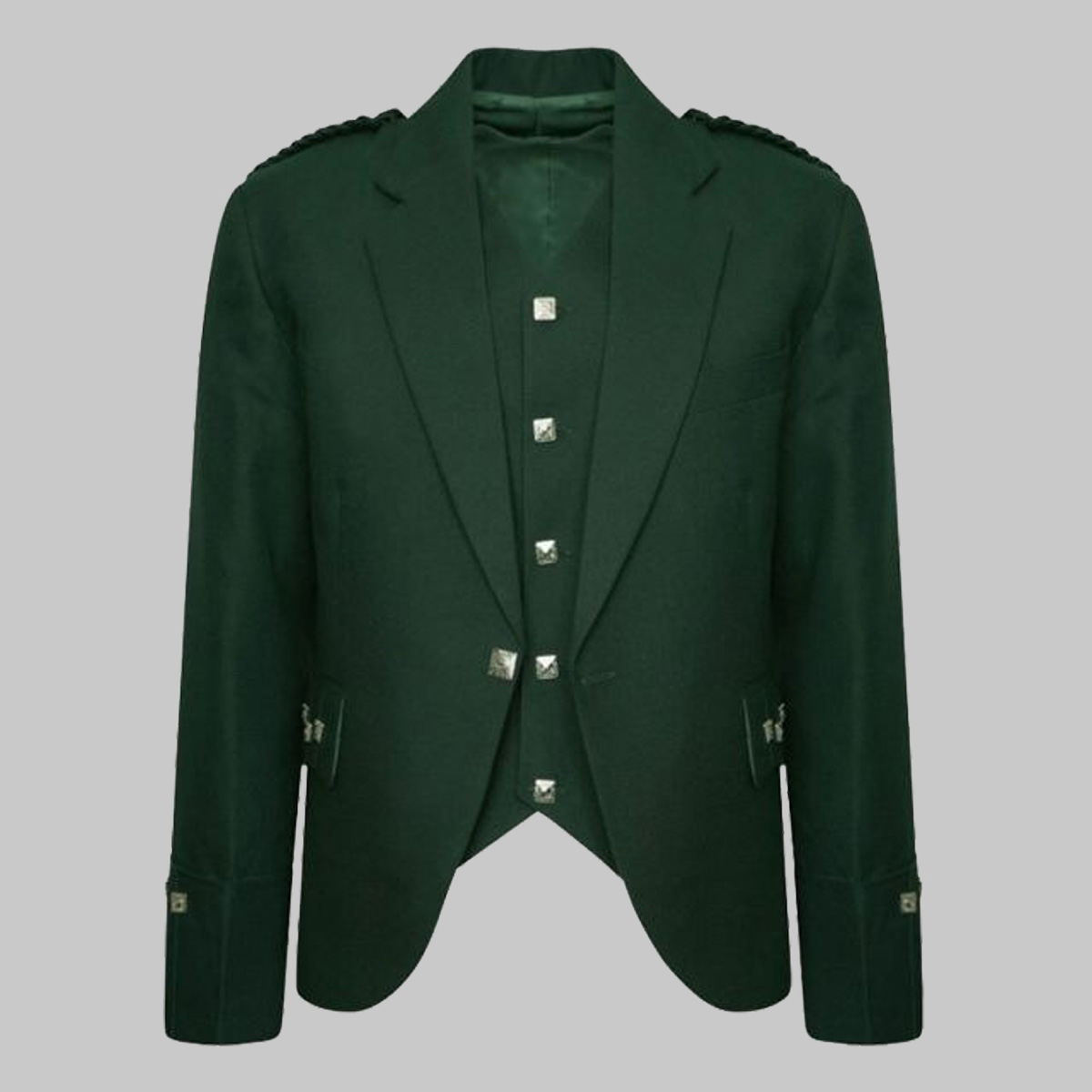 Green Argyle Jacket