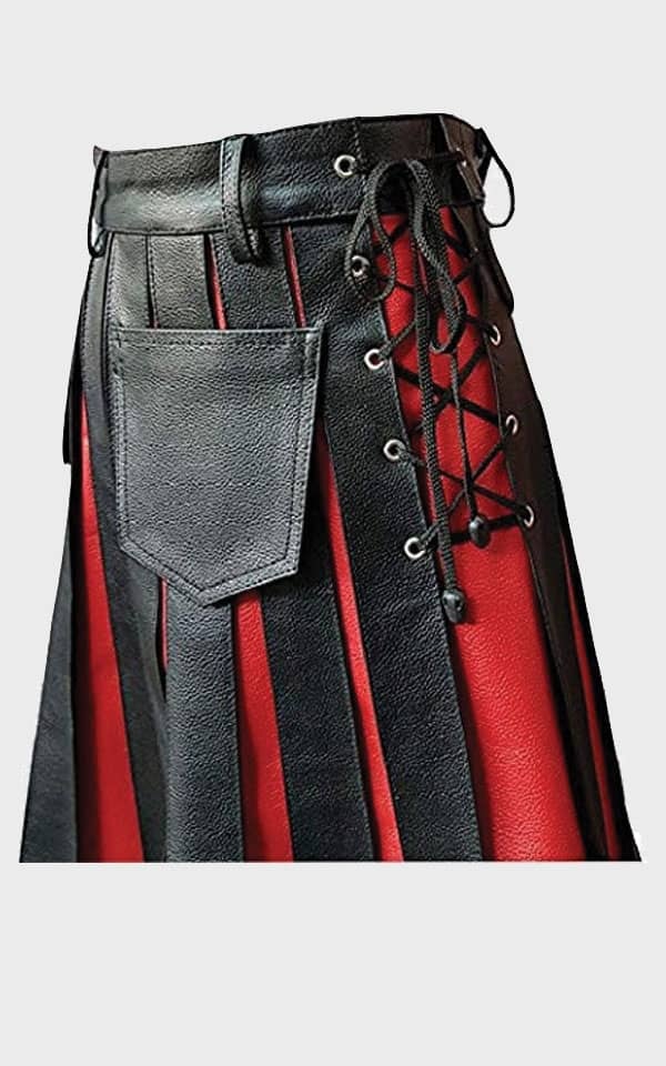 Roman Gladiator Leather Kilt