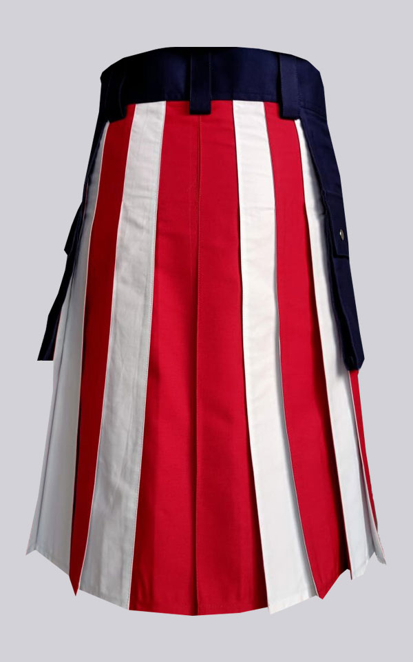 American Flag Hybrid Utility Kilt for Men