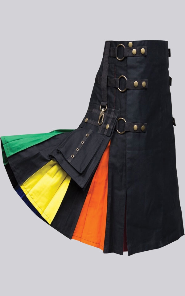 Rainbow Utility Kilt