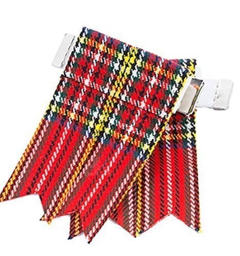 Royal Stewart Kilt Flashes