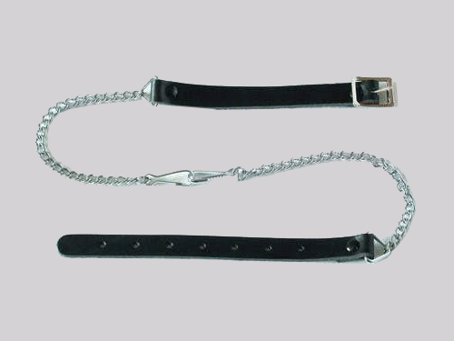 Black Leather Celtic Interweave Knotted Tassel Sporran